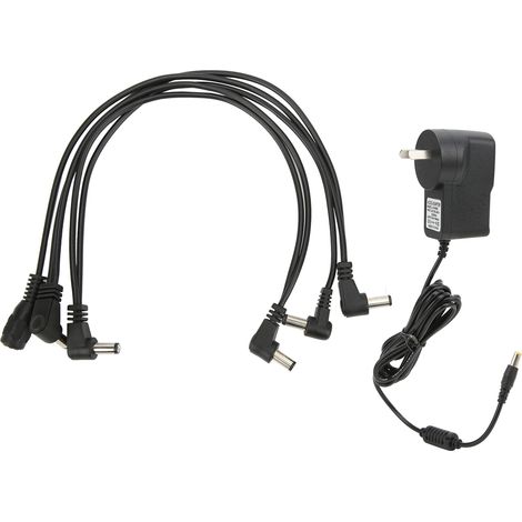Adaptateur Secteur 9V pour Effets Guitare, Outils Industriels 850mA AC100-240V Prise AU (1/5)