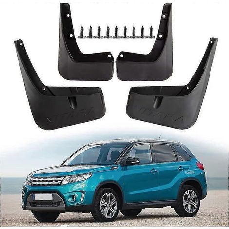 Ensemble de 4 bavettes de protection pour Suzuki Vitara 2016-2022, garde-boue avant et arrière, protection intégrale, accessoires de style extérieur pour les roues (1/5)