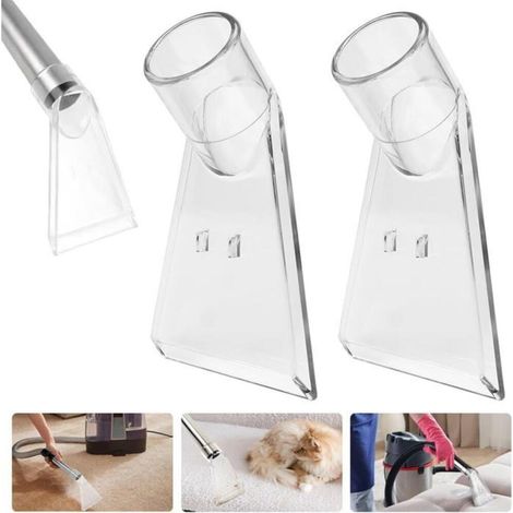 2 Pcs Buse Aspirateur Eau 38Mm, Embout Shampouineuse Pour Aspirateur, Suceur Injecteur Extracteur En Plastique, Embout Aspirat (1/5)