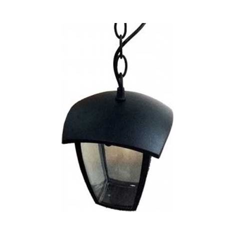 V-Tac – Lampe lanterne LED E27 noire – Longueur 72 cm – Indice de protection IP44 – Pour extérieur et espaces humides (1/6)