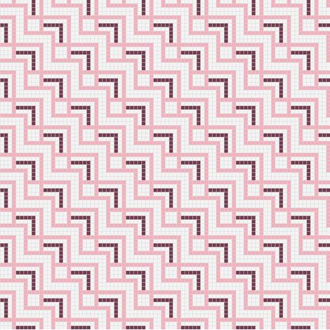 Mosaïque 2.5x2.5cm motif géométrique Palm Springs Coachella (4 couleurs) Brillantboite de  m2