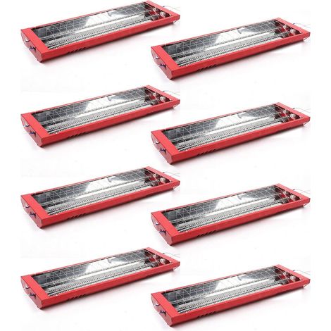 8 kits de lámparas de secado para pintura de 2000 W, lámparas de secado infrarrojas para automóviles, lámparas para pintores (1/5)