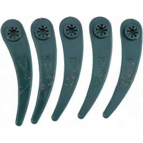 Lame plastique x50 pour coupe-bordure Bosch Art23-18li Art26-18li - Set de remplacement compatible, tête de coupe résistante, usage jardin, référence gx20241211464 (1/4)