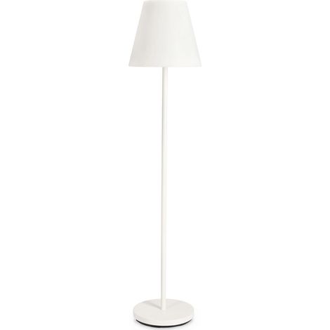 Piantana LED Acciaio Nero Moderna da Esterno H150 - SOLARIS LAMP - Colore: Bianco (1/5)