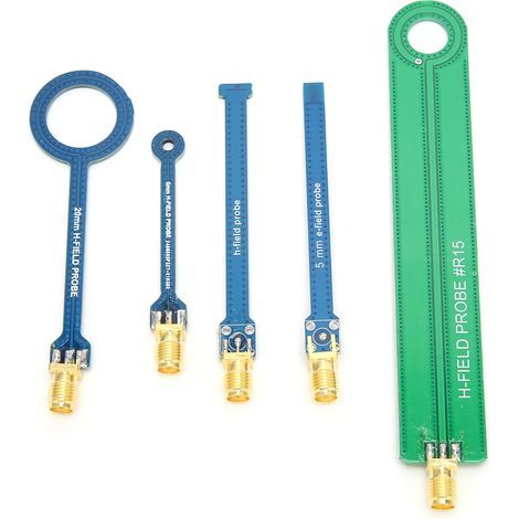 EMV-/EMI-Magnetfeldsonde, 9 kHz–3 GHz Nahfeld-Leitungsmessantennen-Set, 5-teilig (1/5)