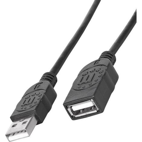 TrAdE Shop Traesio - Cavo Usb Prolunga 10 Metri 10m Maschio / Femmina Estensione 10 Mt Pc Desktop - (1/3)