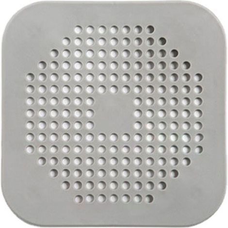 Copertura per scarico a pavimento con ventosa per cucina, multifunzionale e raccogli capelli per lavello e WC. (1/5)