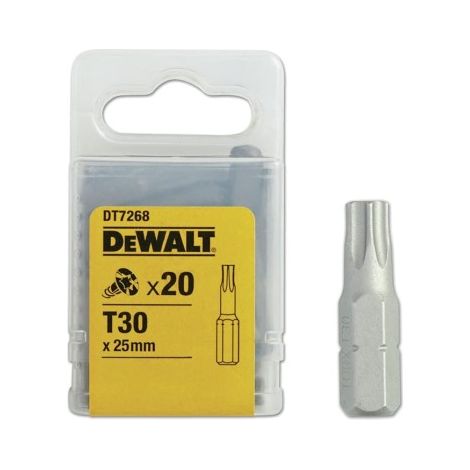 DeWALT - Set d'embouts T30, 20 pièces DT7268 (1/2)