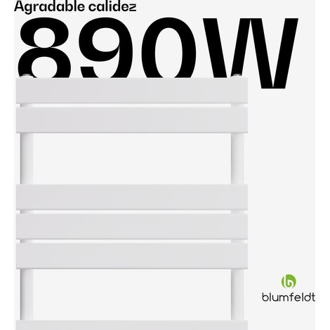 Blumfeldt Fairmont Radiador  60 × 180 cm  Montaje en pared  Diseño moderno  Funcionamiento con agua caliente (1/5)