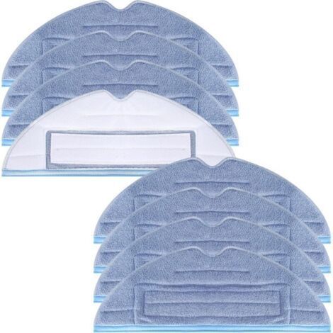 16 pièces Rechange pour serpillière pour Roborock S8/S7/S7 MaxV Ultra/S7 MaxV Plus/S7 MaxV/S7 Max Ultra/S7 Pro Ultra/T7, en Microfibre Douce, lavables et réutilisables (1/5)