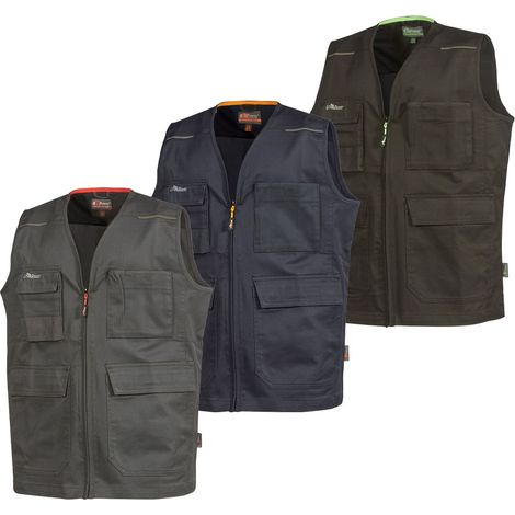 U-Power HY353DB Gilet da lavoro deep blue - L (1/4)