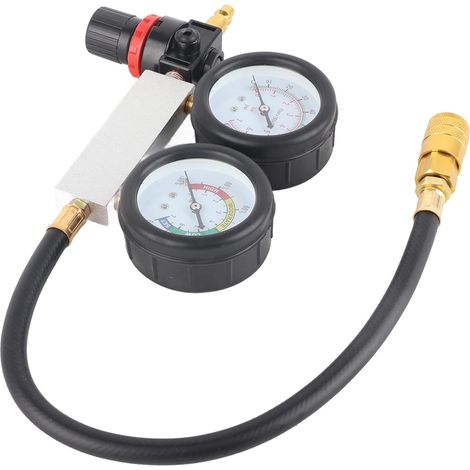 Testeur de Fuite de Cylindre pour Moteur à, Outil de Détection de Fuite de Compression TU‑ 21 pour Voitures et Camions 4 Pièces (1/5)
