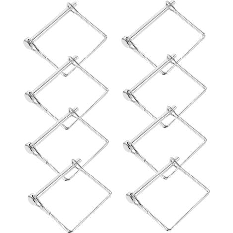 Pieces Blind Fixing Bracket Clear Plastic Bottom Clips with