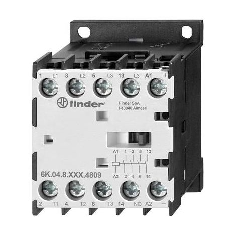Finder 6K.04.8.230.4712 Relais industriel 3 NO (T), 1 NF (R) 5.5 kW 230 V/AC 12 A 1 pc(s)