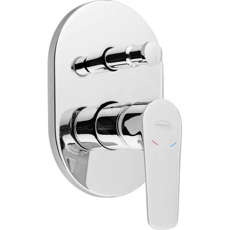 Aqualine Lotta - Mitigeur encastrable, pour 2 sorties, chrome LT742 (1/2)