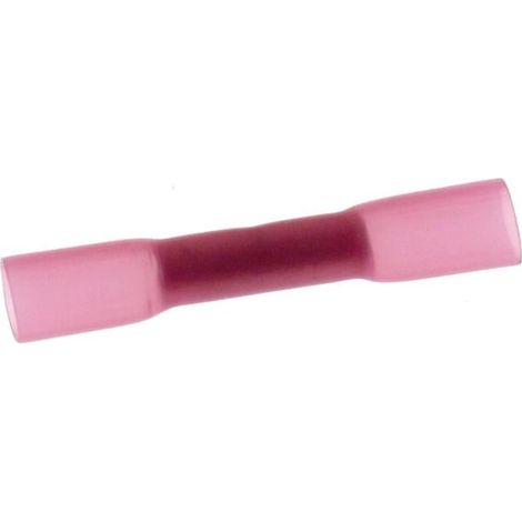 Stoßverbinder 0,5 - 1,5 mm², rot, 10 Stück Verbindungsklemmen