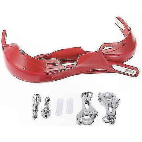 Protecteur de guidon moto 22mm 28mm, écran de protection pour poignées, compatible YZ YZF WR WRF TTR 125 250 400 450, kit anti-choc robuste pour barres, main guard off-road. (1/4)