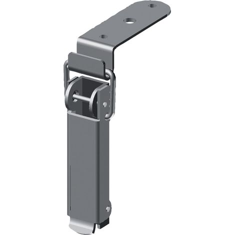 Monin – Fermeture à levier 7006 en acier zingué 45x122mm – Système de verrouillage à bille pour sécurité renforcée – Installation rapide