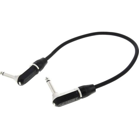 Cordon Jack [1x Jack mâle 6.35 mm - 1x Jack mâle 6.35 mm] Cordial CFI0,3RR noir 30.00 cm (1/2)