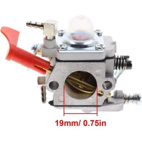 NALOOKAMIC Kit de carburateur pour Walbro WT 668 WT 997 Hpi pour Baja 5B SS 5T FG Zenoah moteurs, avec filtre à carburant de conduite de carburant (1/4)