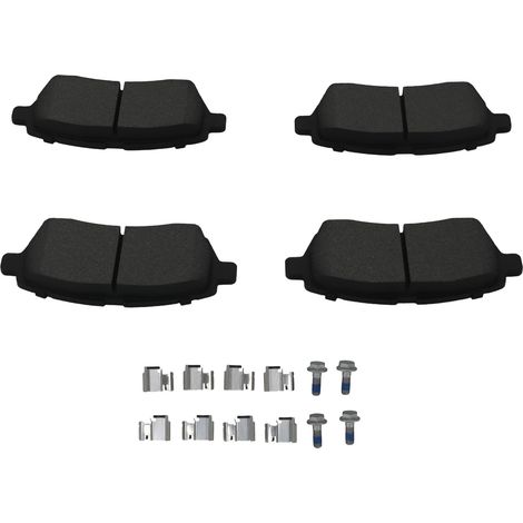 Rear Brake Pads Set for VW Golf VI/Jetta 2004-2018/Passat B7 2011-2015 2K5698451