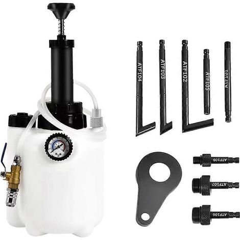 Outil de pompe à huile de transmission manuelle 3L pour voiture, système de remplissage d'huile ATF, pompe de transfert d'huile de transmission (1/5)