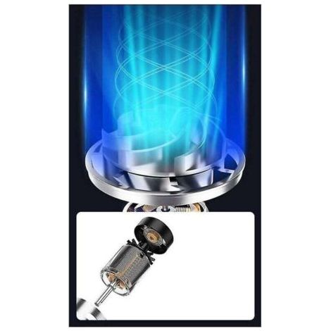 QORVA-Aspirateur sans fil 9000pa Aspiration puissante Aspirateur de voiture portable Utilisation Bureau Nettoyage de voiture P (1/3)