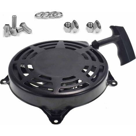 Accessoires de tondeuse à gazon Briggs & Stratton 497680 démarreur à traction 498144 démarreur manuel de tondeuse à gazon démarreur à recul de remplacement (1/4)