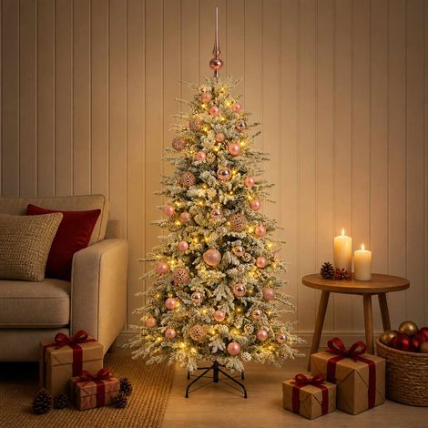 vidaXL Árbol de Navidad artificial con ramas articuladas 150 cm (1/5)