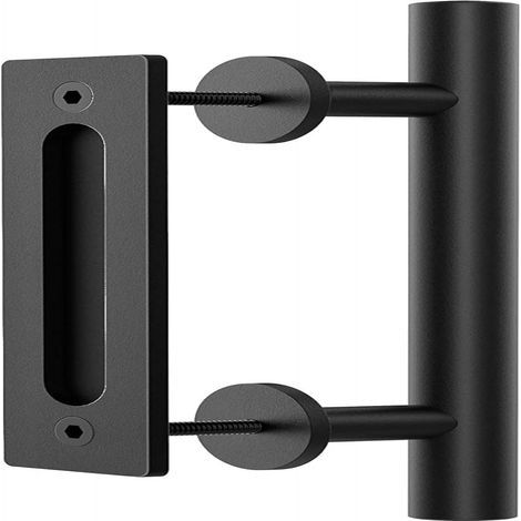 Poignée intérieure légère pour porte coulissante, noire (1/5)