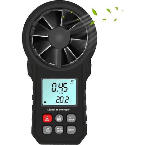 Anémomètre rotatif portable MS6252A (rechargeable) (1/5)