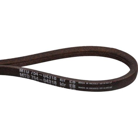 Courroie de lame autoportée pour tondeuse Minirider 76SD – Accessoire d'origine MTD – Coupe précise pour terrains accidentés