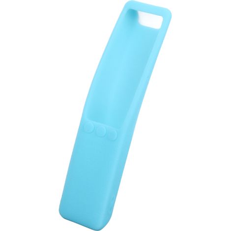 Coque Silicone Protectrice pour Télécommande TV BN59-01312A/01312B, Housse Antidérapante Lumineuse, Bleue, Compatible Samsung, Étui de Remplacement (1/5)