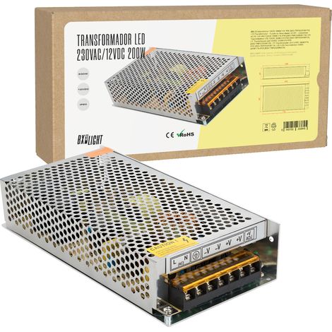 LED-Transformator 12VDC 200W/17A IP20 [BX3-TRIP25200W17A] (1/3)