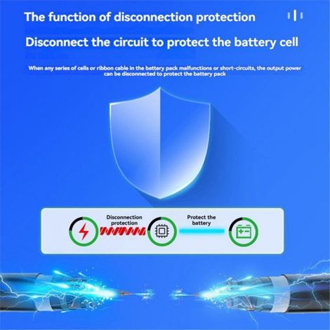 Carte De Protection - Batterie Lithium 3S - 12,6 V - 100 A - Pour Alimentations Exterieures Et Onduleurs - 1 Unite (1/5)