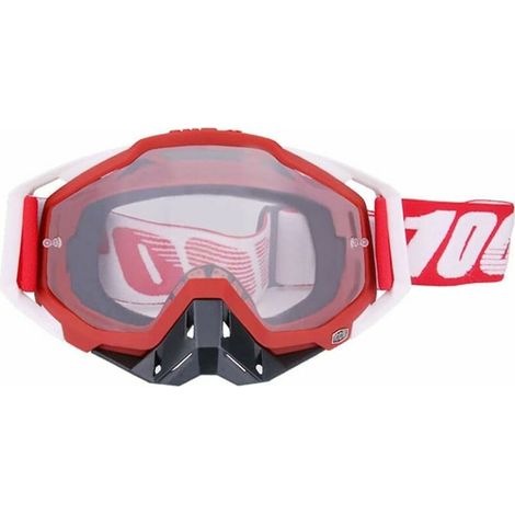 Lunette de Moto Cross Mototourisme Lunettes Goggle d 'Anti-poussière d'anti-buée Coupe-Vent pour Ski Cyclisme Activités Extérieures, A
