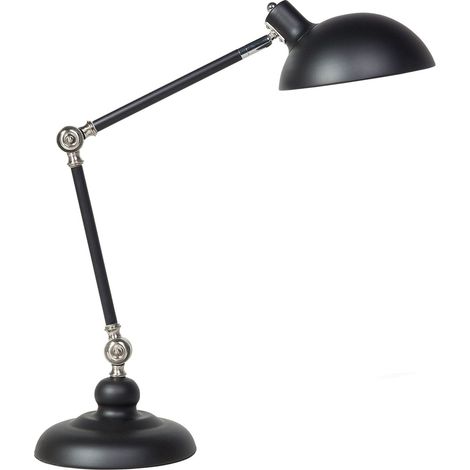 Desk Lamp MERAMEC Adjustable Metal Black