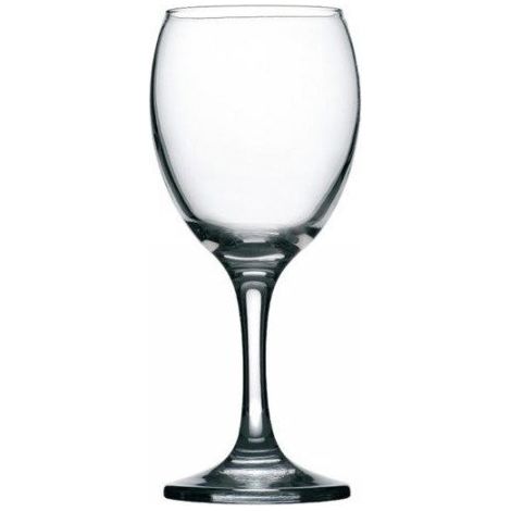 Lot de 12 verres à vin 250 ml, marquage CE à 175 ml