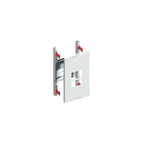 Kit platine 600X250X87mm pour pose disjoncteur d'abonné triphasé + compteur dans gaine à cable d'armoire KIP3 ABB 170797