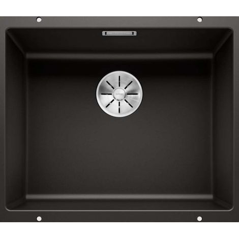 Blanco Subline 500 - Silgranitspüle, 53x46 cm, InFino, Schwarz 525995