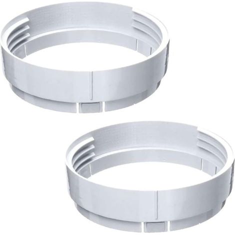 Coupleur de tuyau d'échappement mobile pour climatisation - Interface de conduit de fenêtre portable - Connecteur d'extension - Pièce de rechange - Adaptateur de tuyau d'échappement - Connexion-