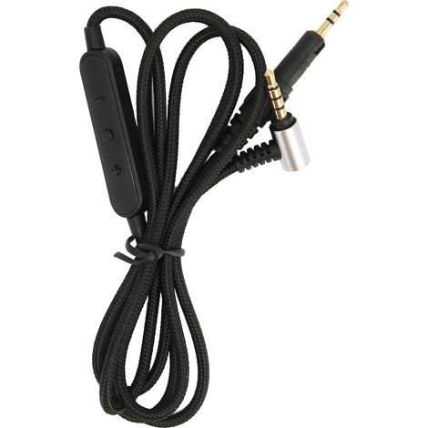 Câble audio pour casque 3,5 mm compatible avec Audio-Technica ATH-M50X, M40X et M70X (1/4)