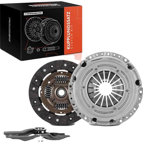 Kit de embrague, 200 mm de diámetro, 17 dientes, compatible con marcas de automóviles premium, sin volante de inercia, con cojinete de desembrague. (1/5)