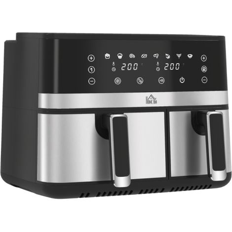 8.5L Dual Basket Air Fryer featuring Sync and Multi-Menu Cooking for efficient meal preparation. Perfect for healthy frying (1/5)