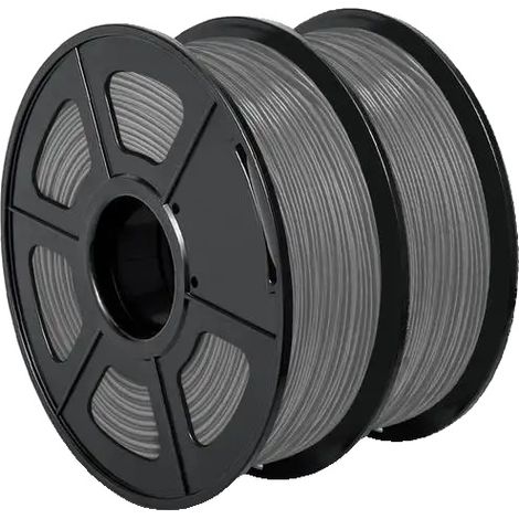 Filamento PLA, material biodegradable, apto para impresoras FDM, PLA-GY-2KG (1/2)