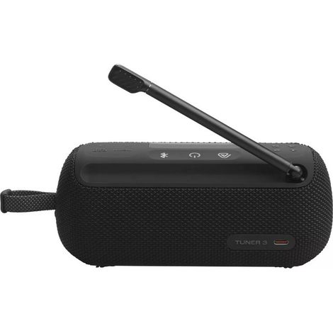 JBL TUNER 3 Portátil Analógico y digital Negro (1/5)