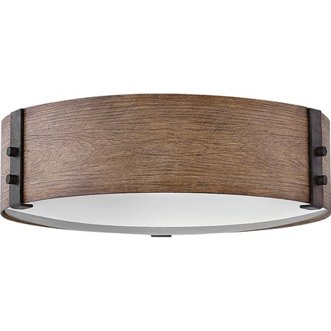 Plafoniera esterna rustica Sawyer Ø38 3xE14 IP44 Hinkley (1/5)