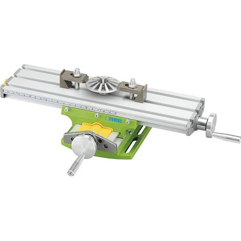 Table croisee pour fraisage de l'aluminium t018/300