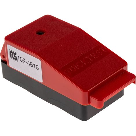 Bloc de test en ligne Tension, Tension 250 V c.a., 24 V c.c. Normally Open Montage en surface Couvercle ( Prix pour 1 ) (1/2)