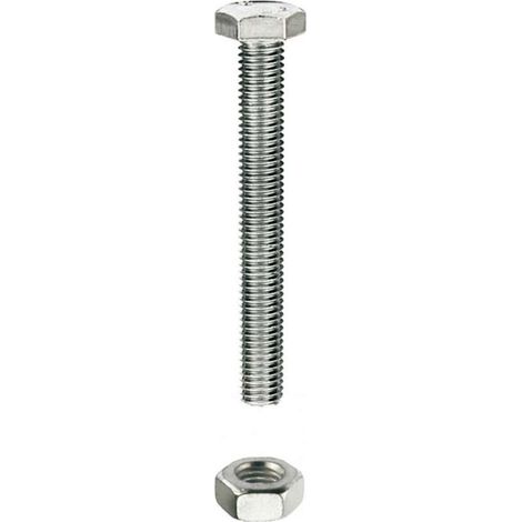 Viti testa esagonale DIN 933 - M20 x 120 - 1 Kg.